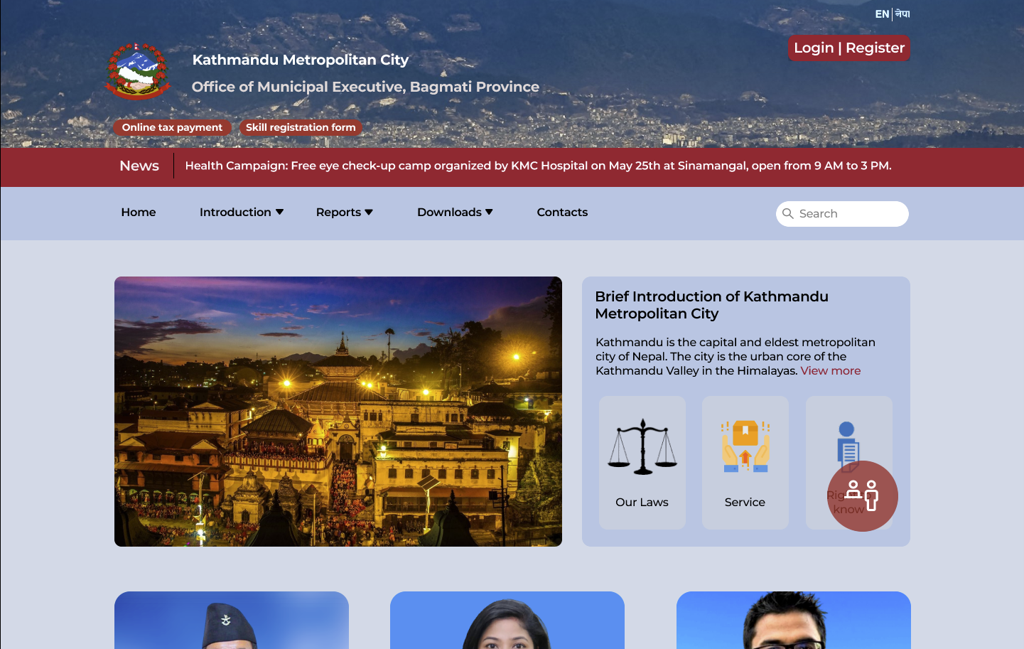 Static Portfolio preview